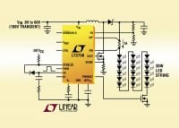 Linear Tech Offers 100V Controller for Boost, Buck or Buck-Boost High Current LED Applications