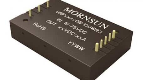 18-75V Ultra-wide Input Voltage DC-DC Converter URF48xxQB-100WR3 Series