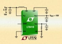 Linear Tech Releases Boost Converters That Only Require 8.5&micro;A Of Quiescent Current