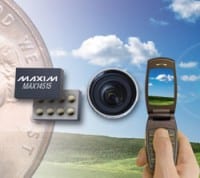 Maxim Announces Small Liquid Lens Driver For Tiny Autofocus Camera Modules
