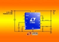 Linear Tech Offers 36V Input with 60V Transient Protection,&nbsp; Step-Down DC-DC Converter