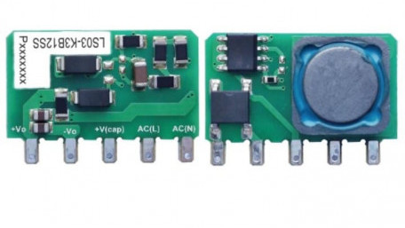 1W/3W Ultralight Non-isolated AC-DC Converters with 85- to 305-Vac Input
