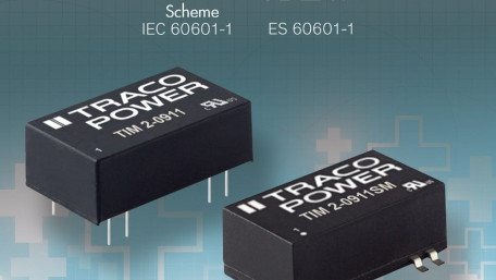 2-Watt Medical DC-DCs in Compact DIP or SMD Package