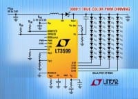 Linear Tech Releases DC-DC Boost Mode Converter To Drive Up To 40 White LEDs