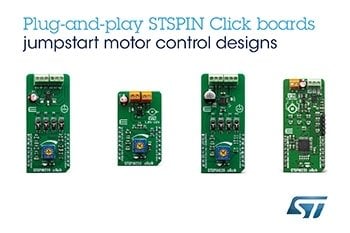 STMicroelectronics’ STSPIN Modules Add High-Performing Motor Drivers to MikroElektronika Fusion for Arm Ecosystem