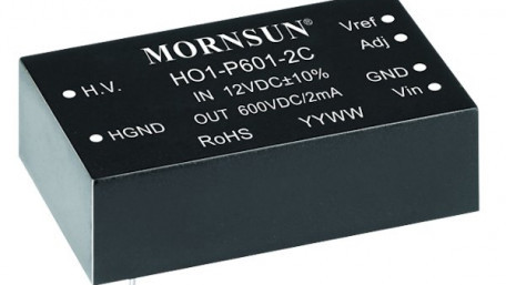 Fixed Input, Non-Isolated Adjustable Output Power Supply: HO1 series of high-voltage output