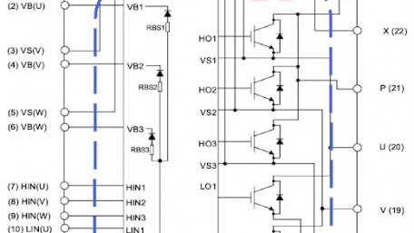 “PFC + Inverter” Intelligent Power Module in 21mm x 36mm for Low Power Drives