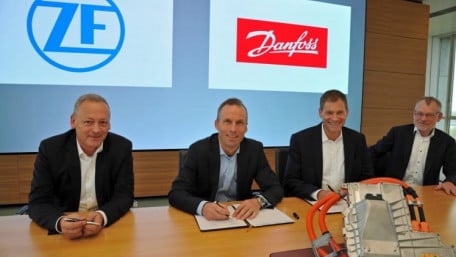 ZF and Danfoss Seal Strategic Partnership on Si and SiC Power for Electric Drivelines
