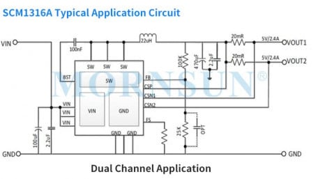 4.5V to 40V Input, 1A & 6A Output, DC-DC Buck Converter ICs