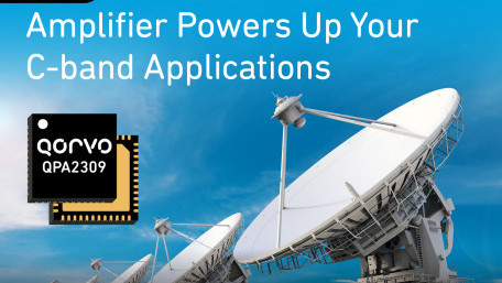 GaN Power Amplifier Offers Saturated Power for C-Band Applications