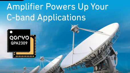 GaN Power Amplifier Offers Saturated Power for C-Band Applications