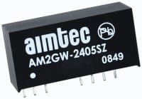 Aimtec Adds Compact 2 & 3W DC- DC Converters With 4:1 Input