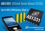 austriamicrosystems Introduces 300mA DC-DC Buck-Boost Converter