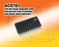 Allegro Announces New 12V Hot Swap Controller With Power Good Indication