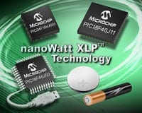 Microchip Technology Debuts nanoWatt XLP Microcontrollers With Low Sleep Current