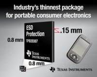 TI Introduces Products In New Thin PicoStar Package For Portable Consumer Electronics