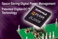 Intersil Debuts Digital Power Management IC Featuring Zilker Labs Digital-DC Technology