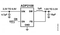 Analog Devices Announces Versatile 3MHz, 600mA DC-DC Converter For Portable Electronics