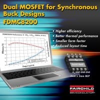 Fairchild Introduces Dual MOSFET To Increase Power Density In Synchronous Buck Applications