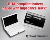 TI Introduces Advanced Notebook Battery Fuel Gauges That Support JEITA Charging Profile