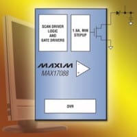 Maxim Introduces PMIC For Notebook LCD Panels