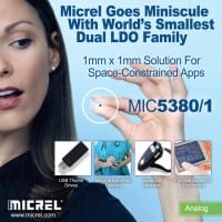 Micrel Introduces New Small Dual LDO Family