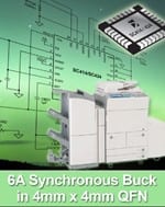 Semtech Adds Small 6A, 28V Regulators To  Synchronous Buck Regulator Platform