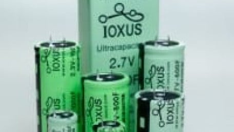 Ioxus Launches Family Of Ultracapacitors For Military, Transportation & Alternative Energy Industries