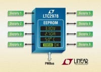 Linear Tech Octal PMBus Power Supply Monitor Manages DC-DC Converters Digitally