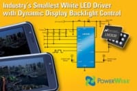 National Semi Releases White LED Driver With Dynamic Backlight Control To Reduce Power Consumption In Portable Displays