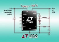 Linear Adds 33V, 3.5A, 2.4MHz Step-Down DC-DC Converter