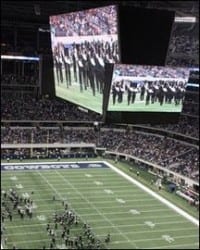 Dallas Cowboys 900kW LED Diamond Vision From Mitsubishi Recognized As Largest In World