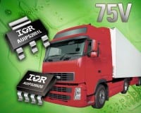 IR Introduces 75V Low-side Intelligent Power Switches For Harsh 24V Automotive Environments