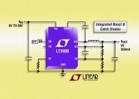 Linear Tech Introduces 2.5uA Quiescent Current, 60V, 350mA(IOUT), 2.2MHz Step-Down DC-DC Converter