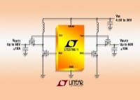 Linear Tech Dual Output, High Power 60V Synchronous Boost Controller Eliminates Heat Sink with 97% Efficiency