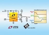Linear Tech High Speed Synchronous N-Channel MOSFET Driver Has Powerful Gate Drive for Buck or Boost DC-DC Converters