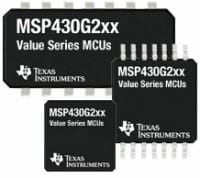 TI Introduces New Value Line of  16-Bit MCUs