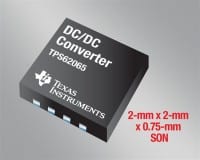 TI Introduces 3-MHz, 2A DC-DC Converters for Portable Electronics