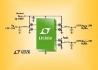 Linear Tech Triple Output, Buck/Buck/Boost Synchronous DC-DC Controller Targets Automotive Start/Stop Systems