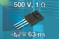 Vishay Releases New 500V N-Channel Power MOSFET
