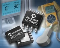 Microchip Technology DACs Feature Internal & External Voltage-Reference Options