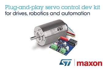 STMicroelectronics and maxon Collaborate on Precision Motor Control for  Robotics and Automation