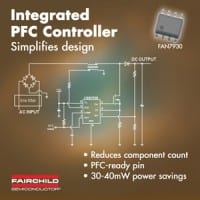 Fairchild Releases PFC Controller for Boost PFC Applications Operating in Critical Conduction Mode
