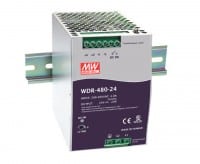 Mean Well Introduces 480W Slim DIN Rail Type Power Supplies
