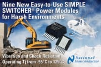 National Semi Adds Nine Extended Temperature Products to SIMPLE SWITCHER Power Module Family