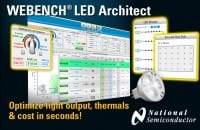 National Semi WEBENCH LED Architect Simplifies & Speeds Lighting Design