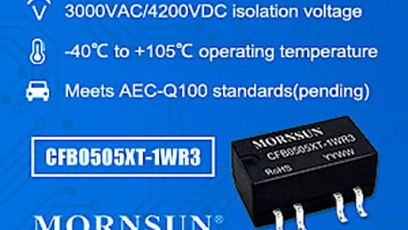 MORNSUN Launches New SMD DCDC Converter Module