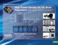 Micrel Simplifies PoL Power Designs With New High Power Density Synchronous Buck DC-DC Converter Family