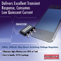 Fairchild Announces New Fixed Output Step-Down Switching Voltage Regulator