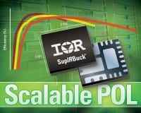 IR Family of 4 x 5 mm Integrated SupIRBuck POL Voltage Regulators Shrinks PCB Size